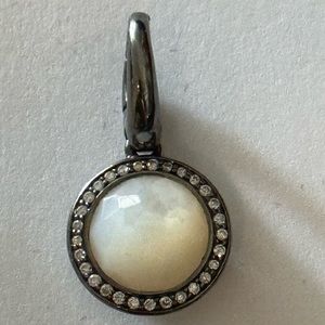 Ippolita mother of pearl charm with diamonds. New without tag